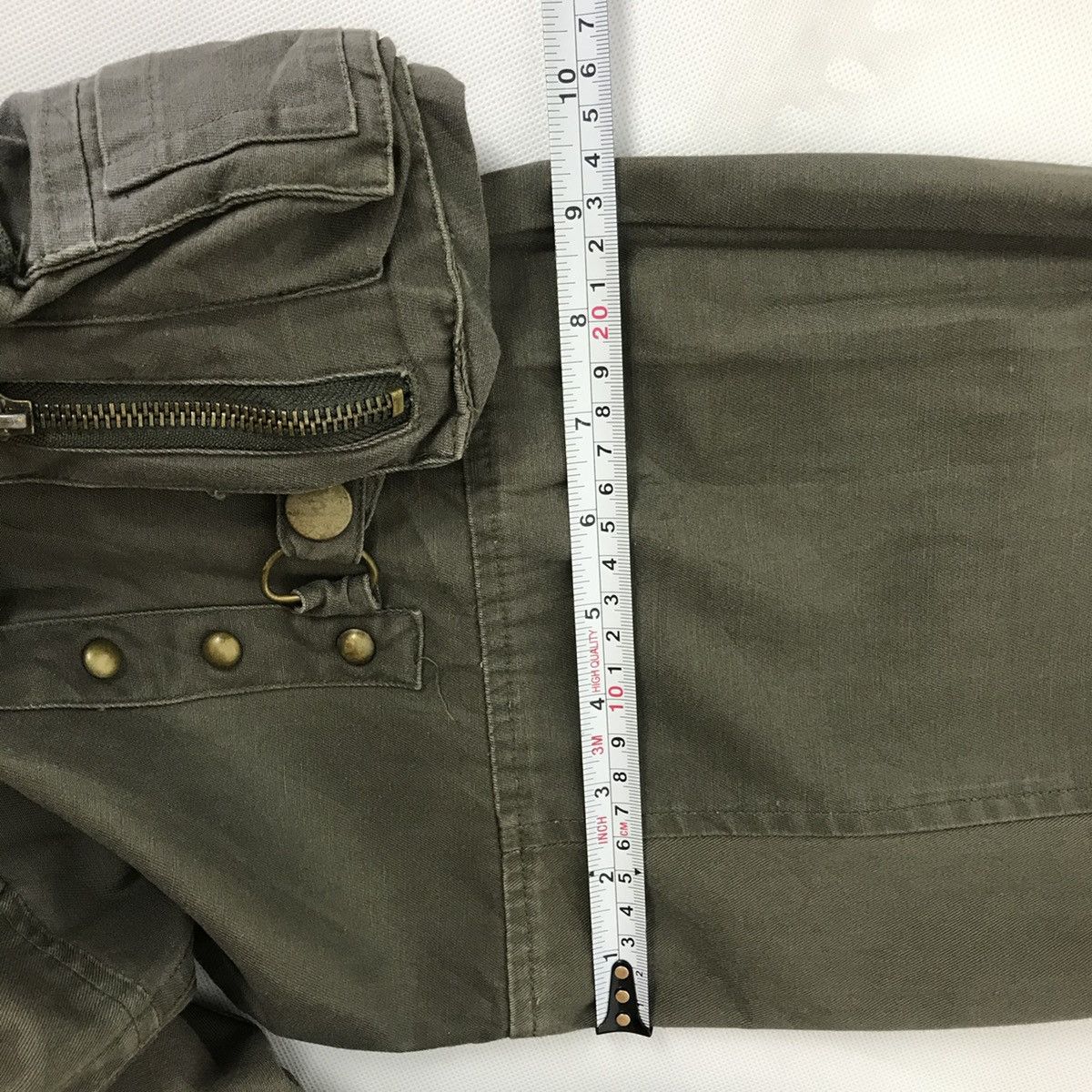 Seditionaries × Vintage 💣OFFER Vtg Japanese Designer Rare Pocket + Belt Pants Size US 33 - 16 Thumbnail