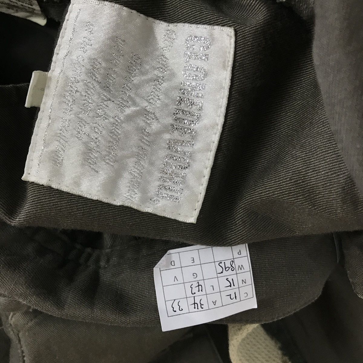 Seditionaries × Vintage 💣OFFER Vtg Japanese Designer Rare Pocket + Belt Pants Size US 33 - 18 Thumbnail