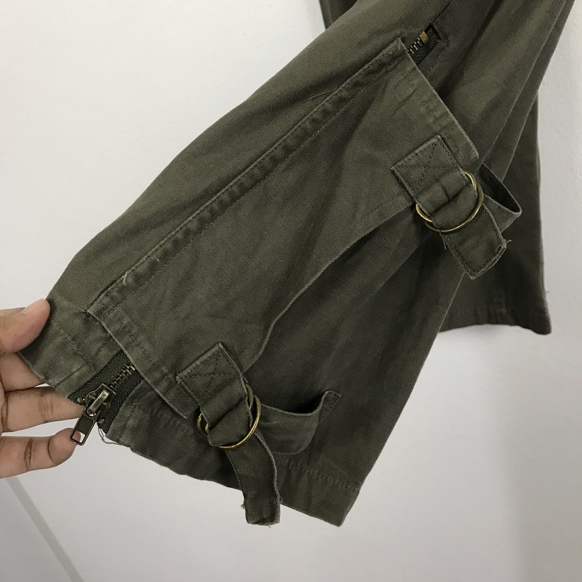 Seditionaries × Vintage 💣OFFER Vtg Japanese Designer Rare Pocket + Belt Pants Size US 33 - 7 Thumbnail