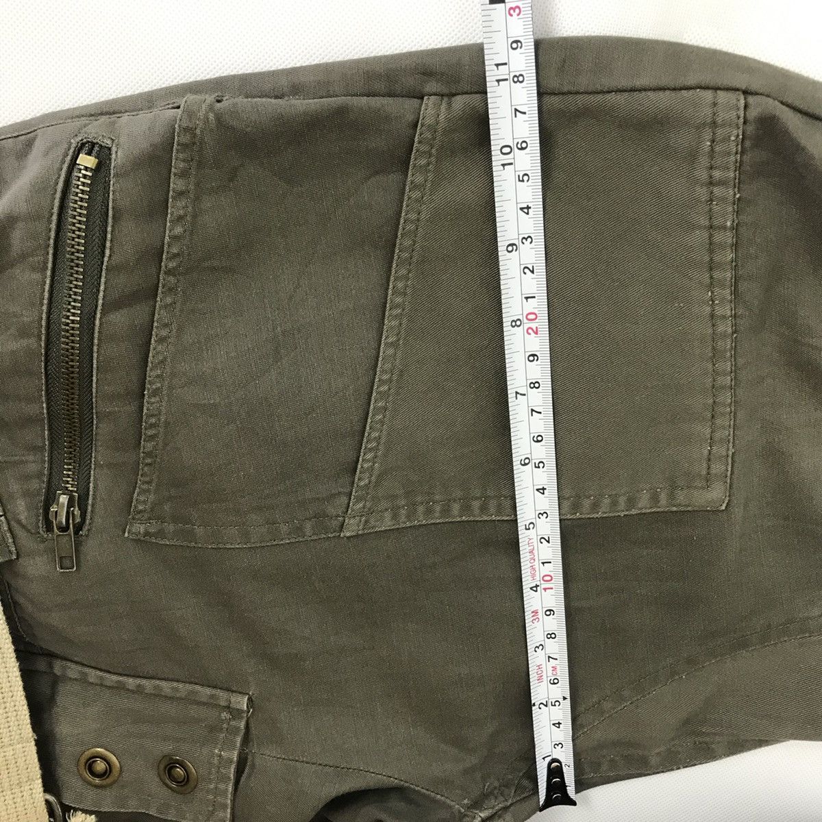 Seditionaries × Vintage 💣OFFER Vtg Japanese Designer Rare Pocket + Belt Pants Size US 33 - 15 Thumbnail