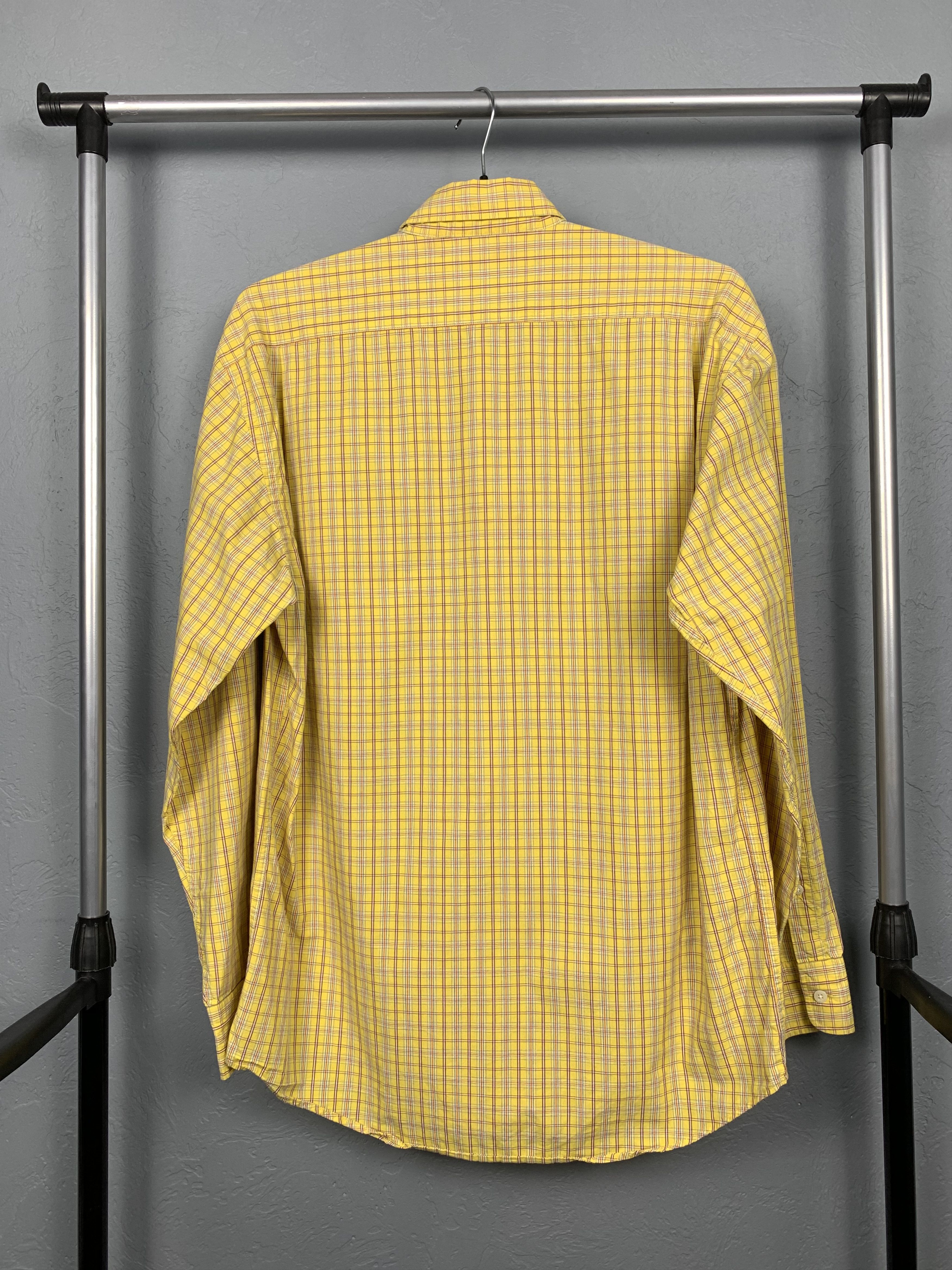 Yves Saint Laurent Yves Saint Laurent YSL mens long sleeve shirt Size US M / EU 48-50 / 2 - 5 Thumbnail