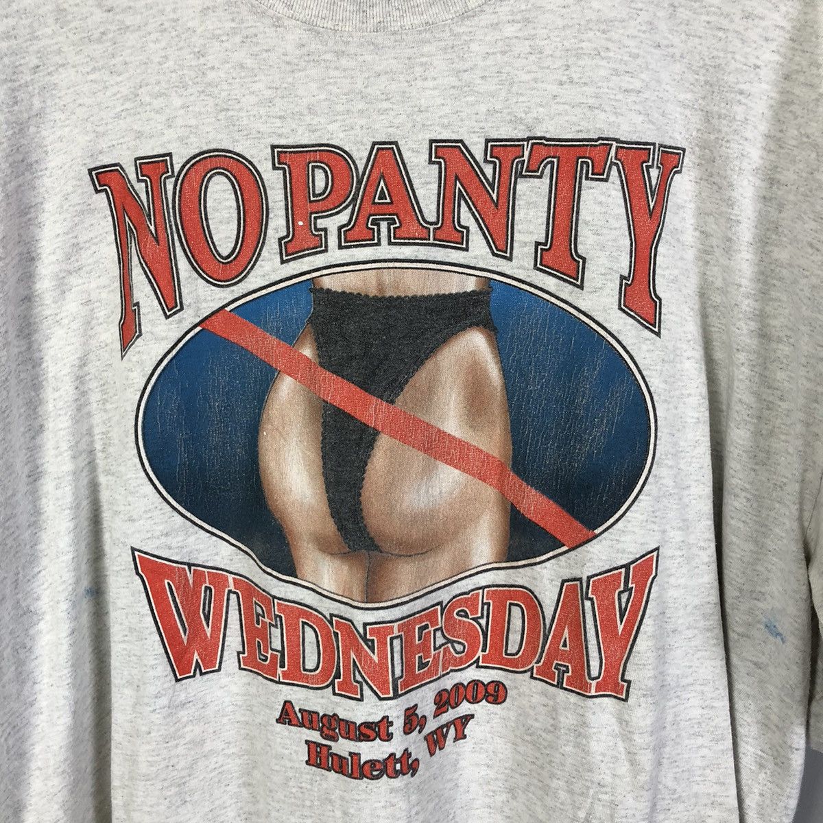 Vintage 🔥Rare🔥Vintage Biker “NO PANTY WEDNESDAY” Hysteric style Size US XXL / EU 58 / 5 - 3 Thumbnail