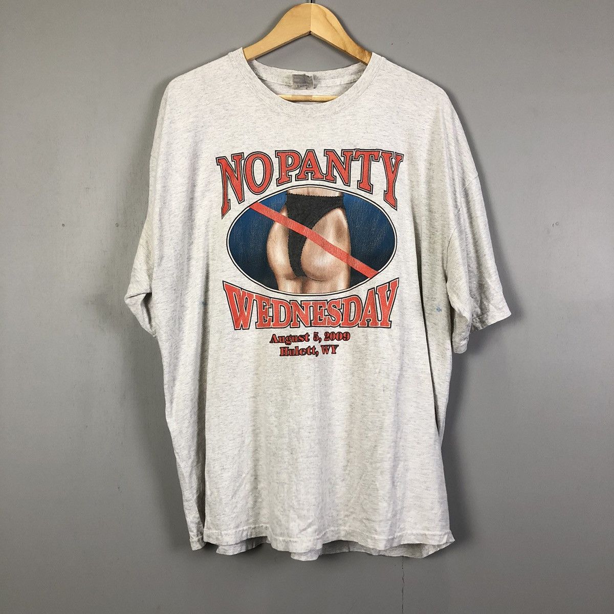 Vintage 🔥Rare🔥Vintage Biker “NO PANTY WEDNESDAY” Hysteric style Size US XXL / EU 58 / 5 - 1 Thumbnail
