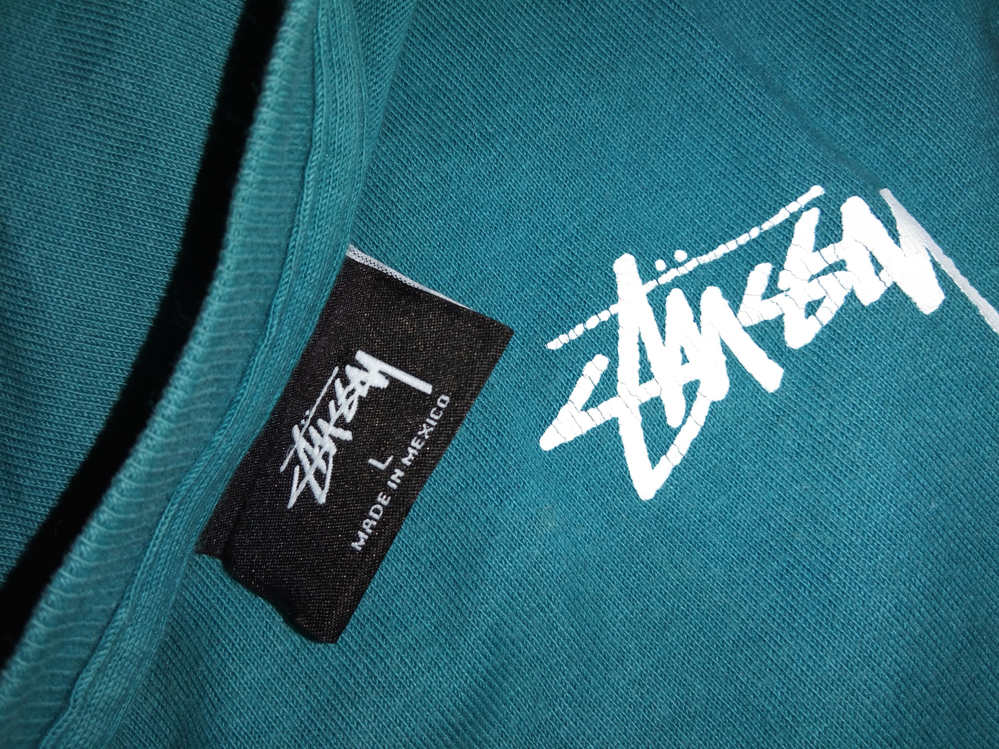 Stussy 🏄Stussy Surfman Check / Beach Roots Tshirt surf streetwear Size US L / EU 52-54 / 3 - 4 Thumbnail