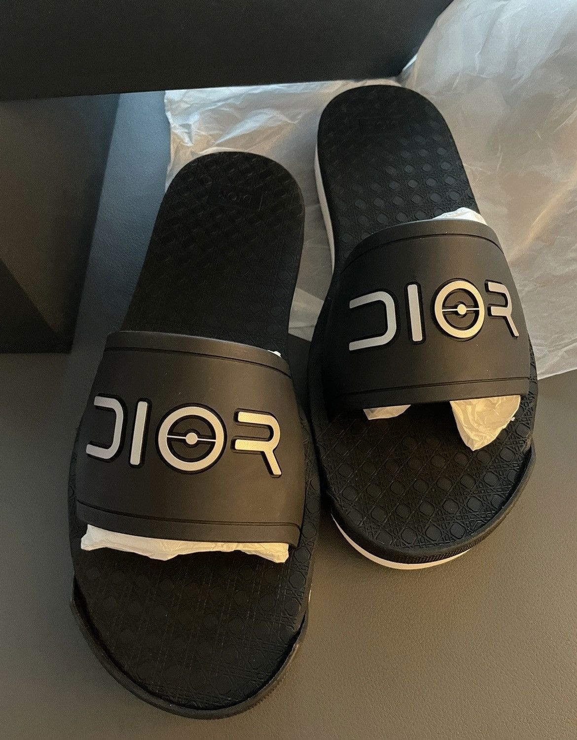 Club Sorayama × Dior Rare Dior x Sorayama Super Limited Runway Sandal Slides New Size US 10 / EU 43 - 9 Thumbnail