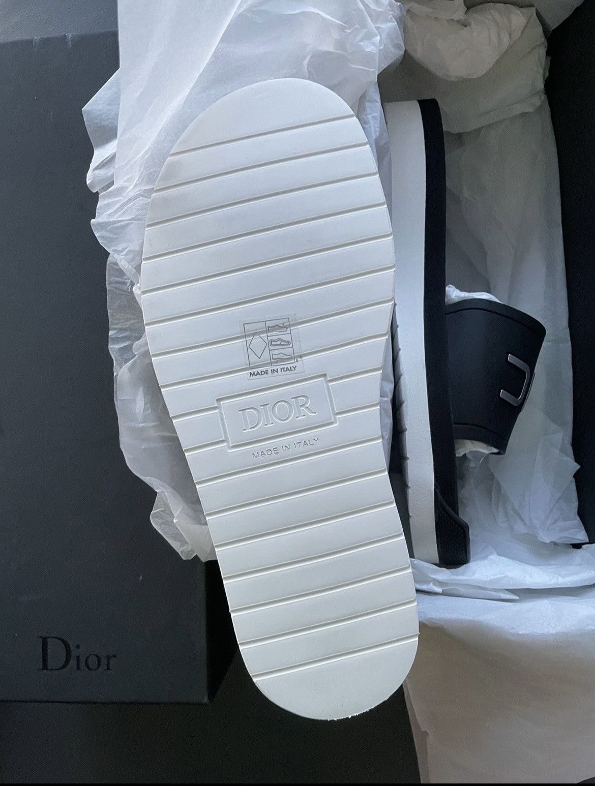 Club Sorayama × Dior Rare Dior x Sorayama Super Limited Runway Sandal Slides New Size US 10 / EU 43 - 18 Thumbnail