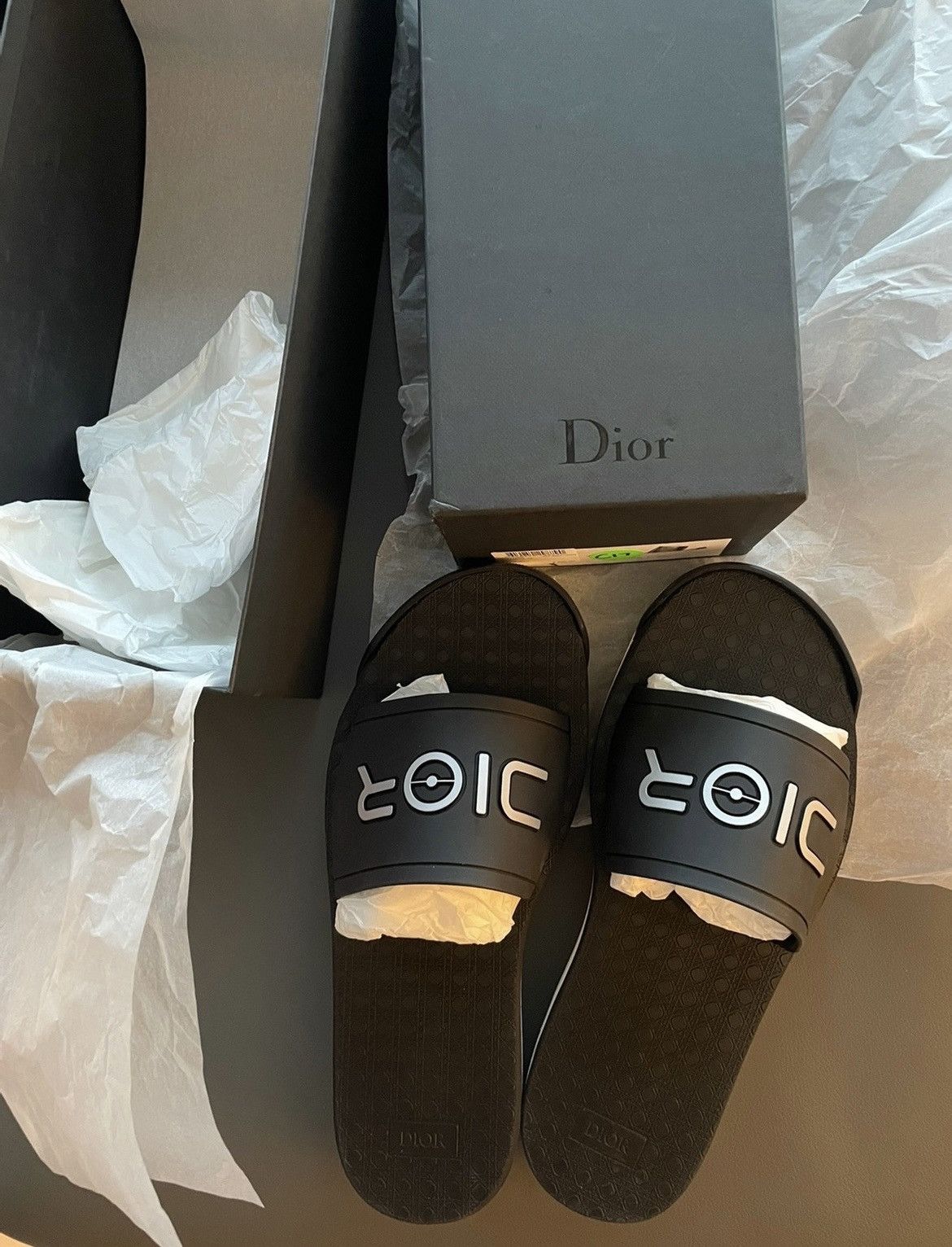 Club Sorayama × Dior Rare Dior x Sorayama Super Limited Runway Sandal Slides New Size US 10 / EU 43 - 8 Thumbnail