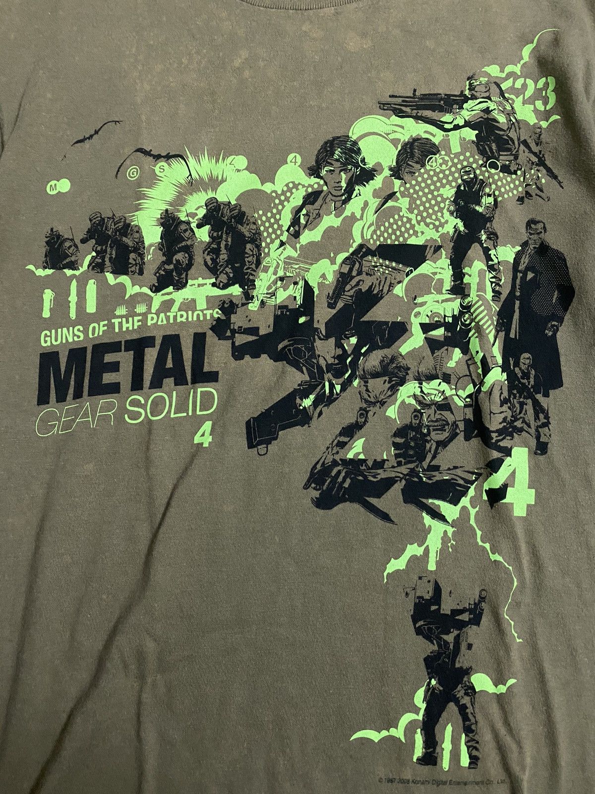 Halo Metal Gear Solid 4 T shirt Size US M / EU 48-50 / 2 - 3 Thumbnail