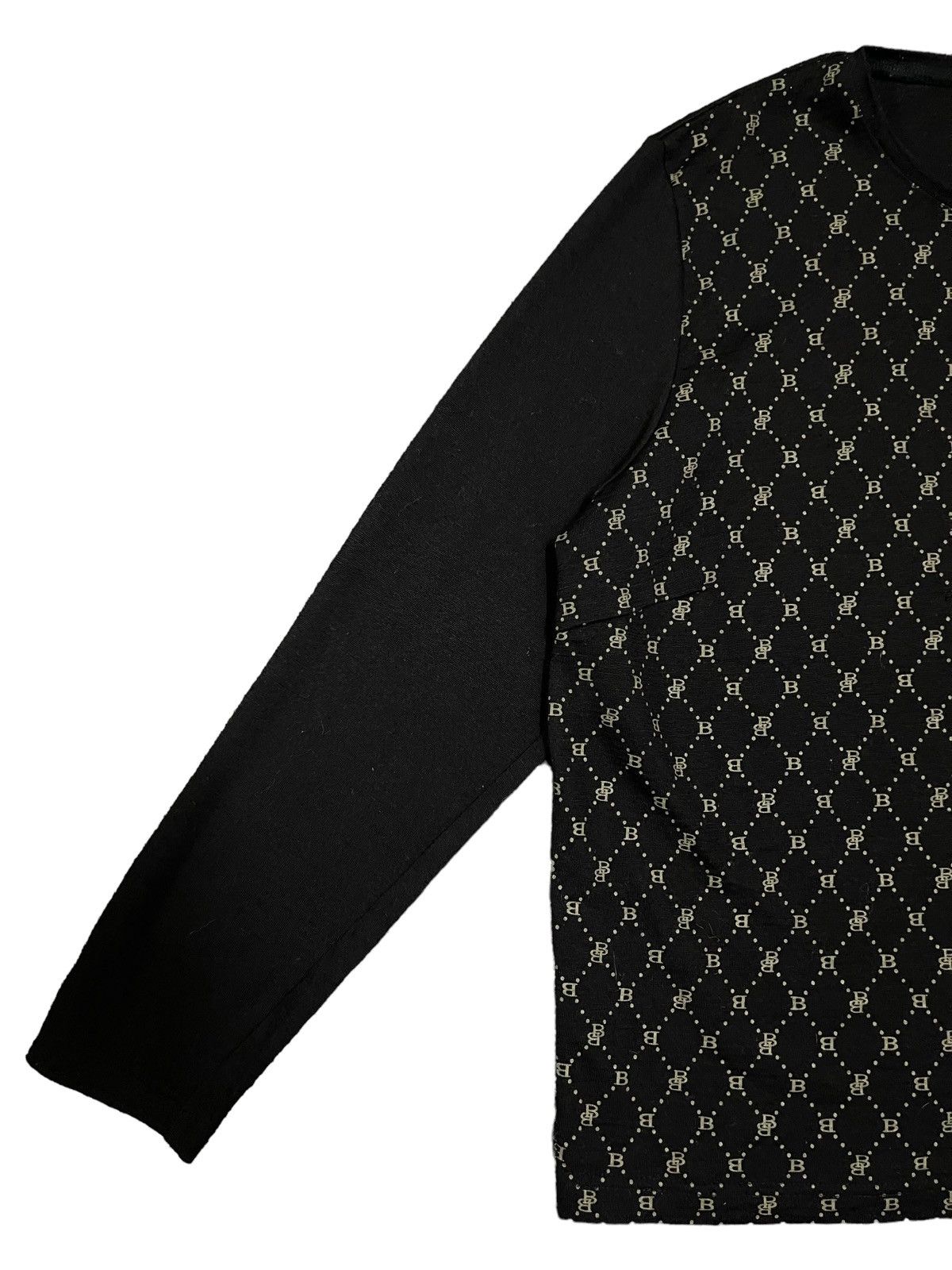 Burberry Vintage Burberry Monogram Style Long Sleeve Tshirt Size M / US 6-8 / IT 42-44 - 5 Thumbnail