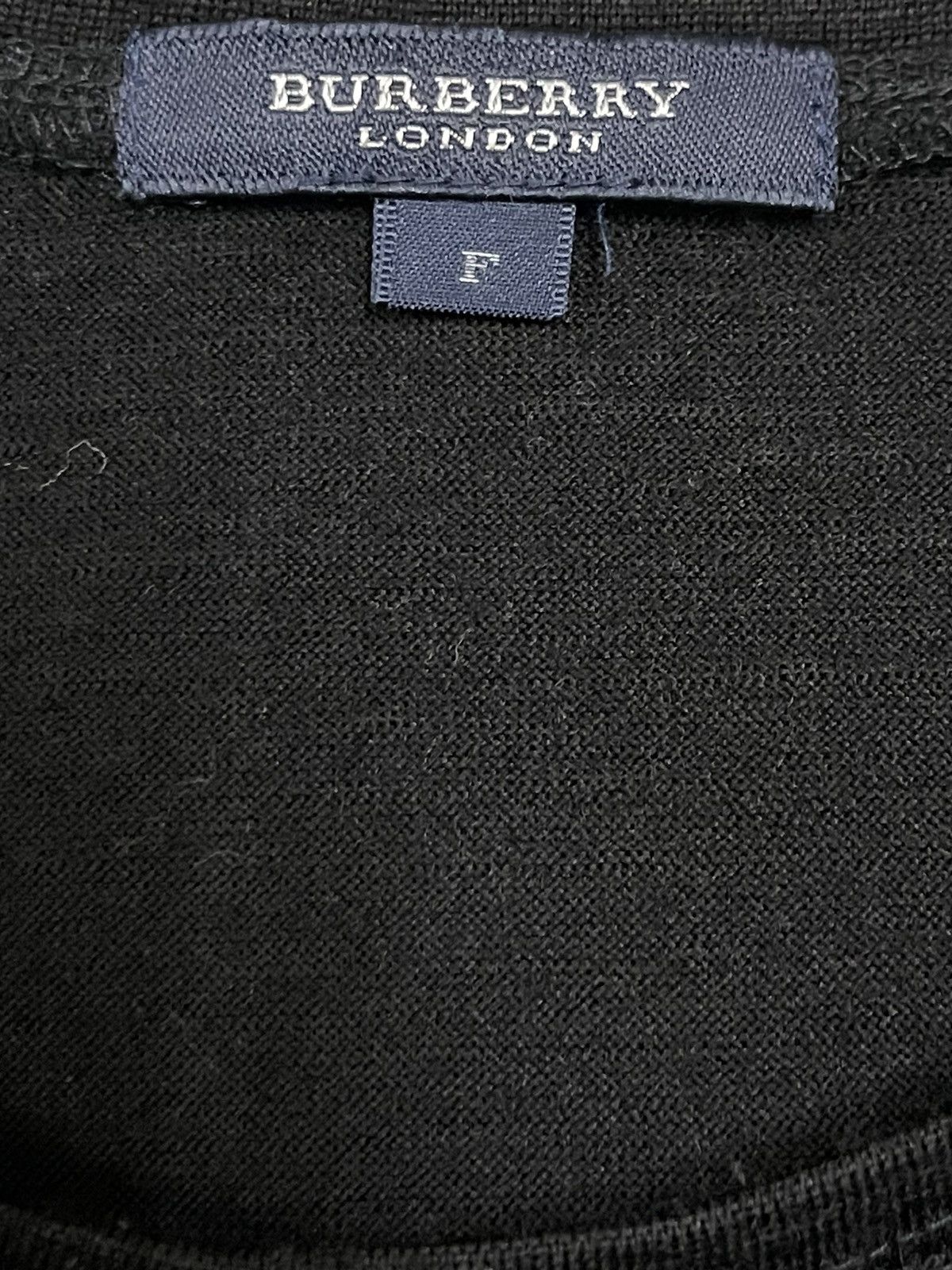 Burberry Vintage Burberry Monogram Style Long Sleeve Tshirt Size M / US 6-8 / IT 42-44 - 7 Thumbnail