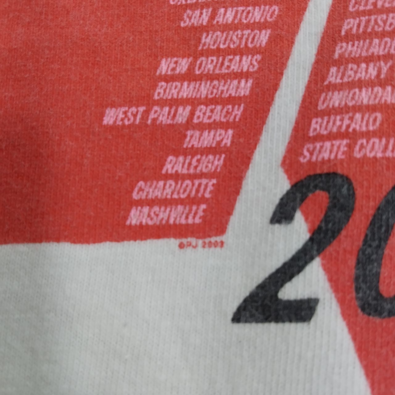 Band Tees Vintage 2003 Pearl Jam Riot Act Band Grunge Promo Tour Tee Size US L / EU 52-54 / 3 - 6 Thumbnail