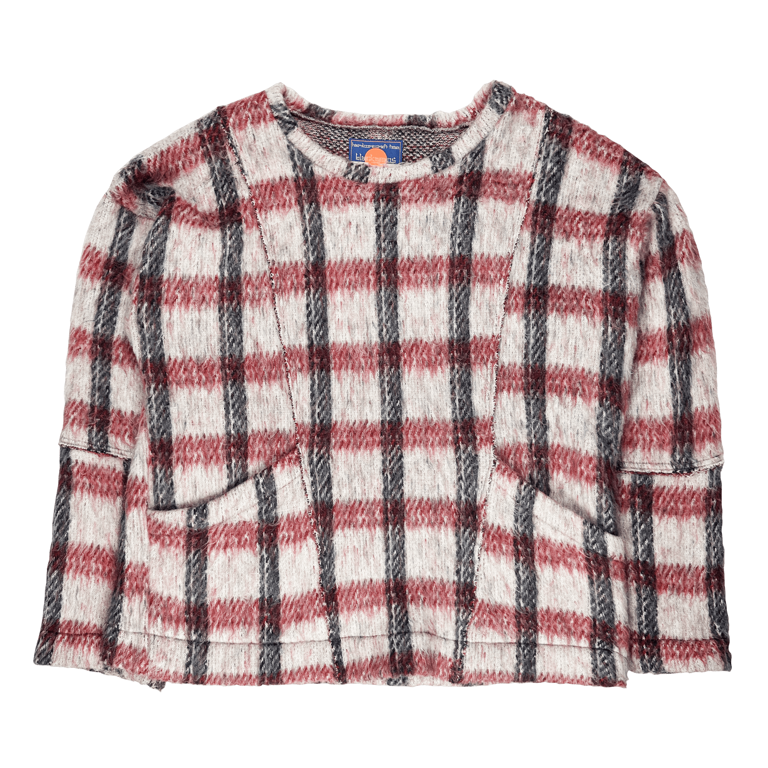 Blackmeans Brushed Mohair Slash & Sew Sweater Size US XL / EU 56 / 4 - 1 Thumbnail