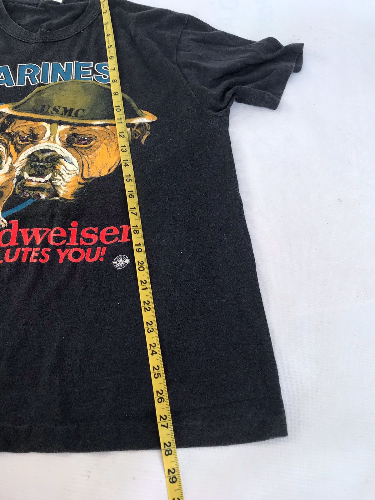 Vintage Vintage T shirt Usmc Marines Budweiser Size US M / EU 48-50 / 2 - 8 Thumbnail