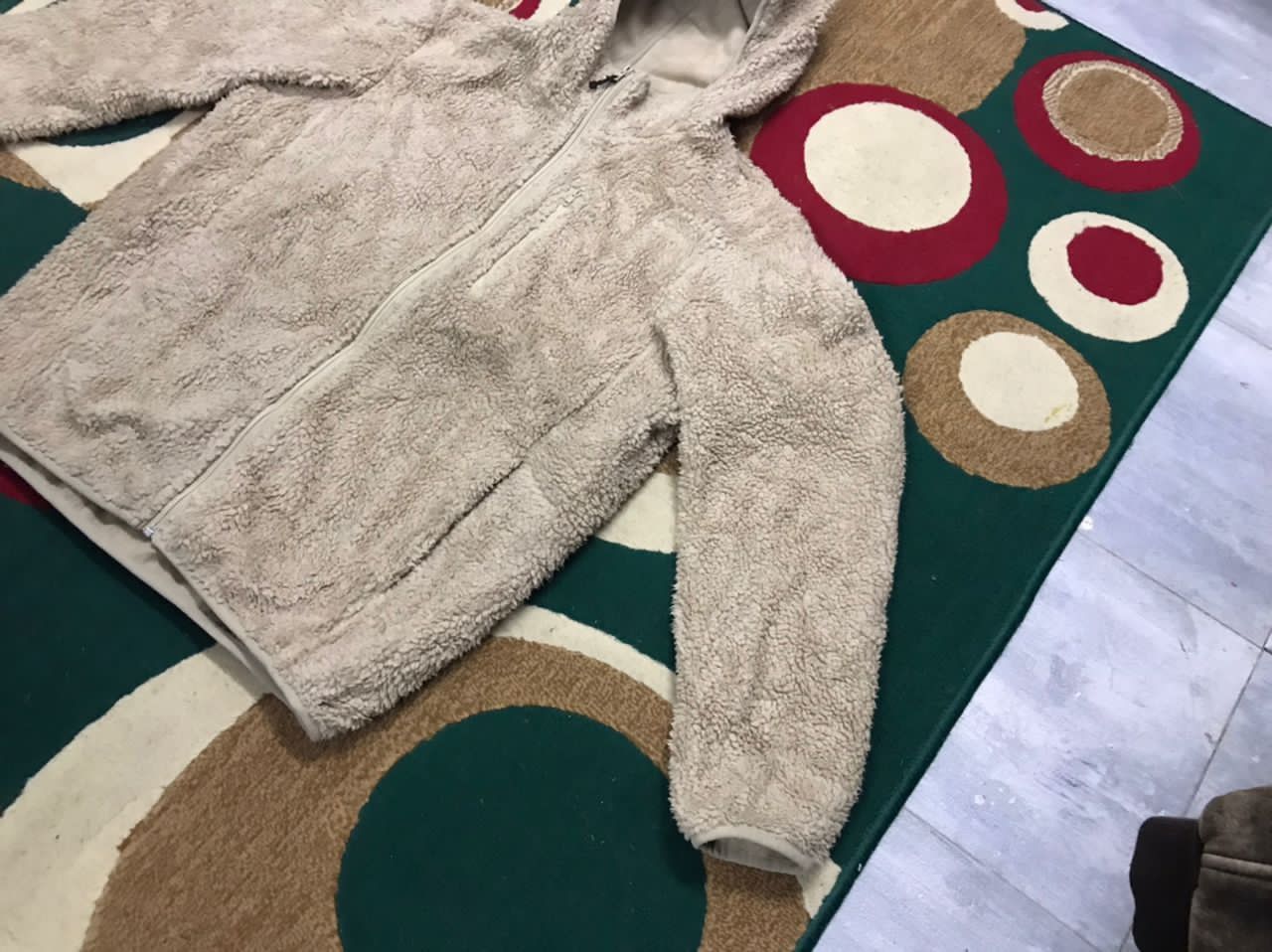 Uniqlo Uniqlo Fleece Sherpa Zipper Hoodie Jacket Size US XL / EU 56 / 4 - 3 Thumbnail