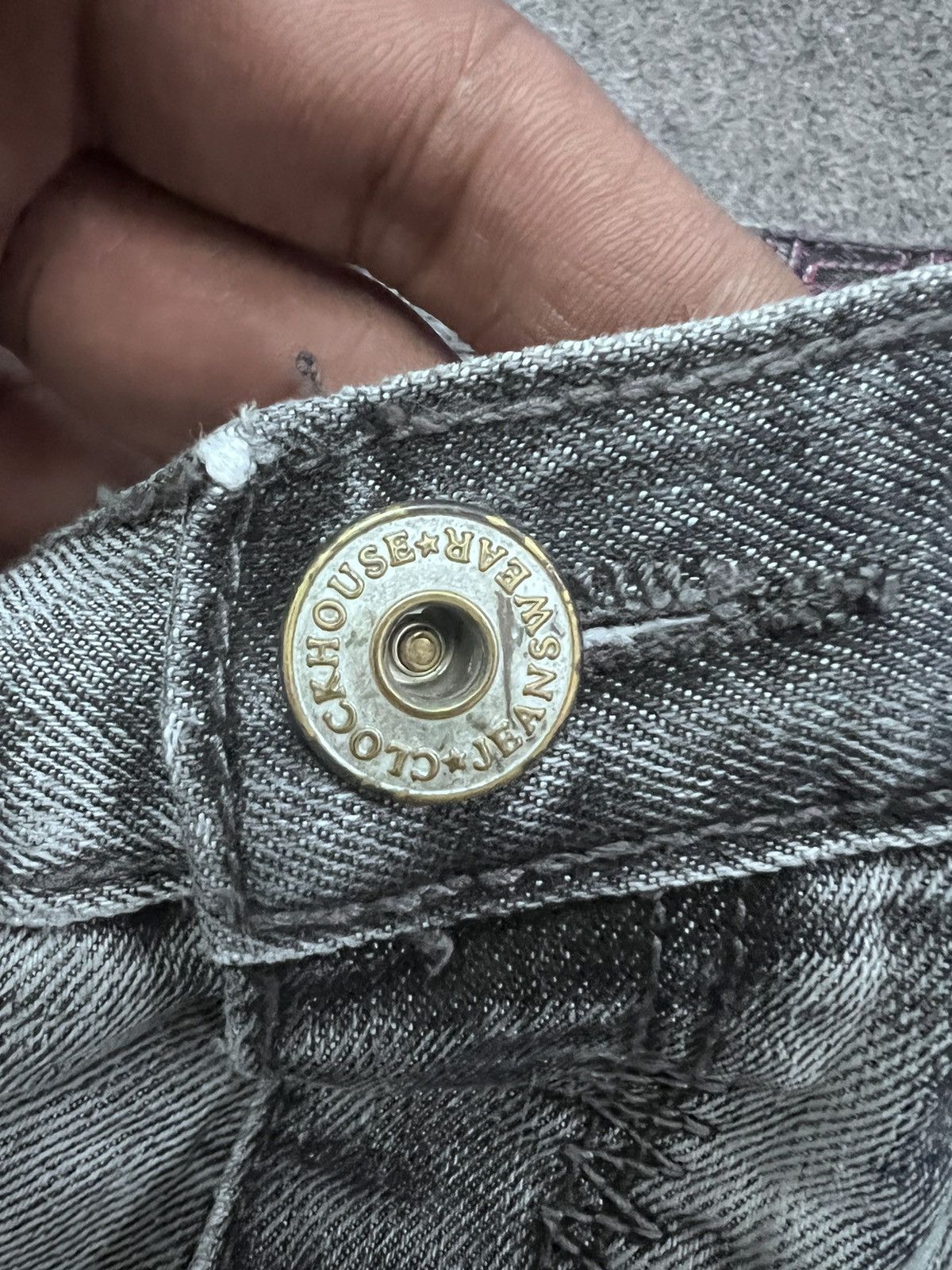 Japanese Brand BAGGY💥THRASHED DISTRESSED DENIM PANT Size US 34 / EU 50 - 8 Thumbnail