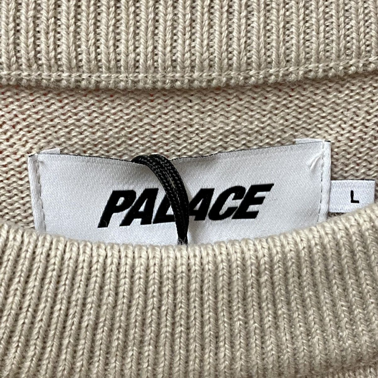 Palace palace dog and duck knit sweater cream jeremy bulldog l 2022 Size US L / EU 52-54 / 3 - 5 Thumbnail
