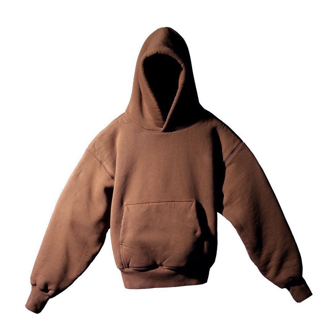 image of Yeezy Gap Hoodie in Brown, Men's (Size Medium)