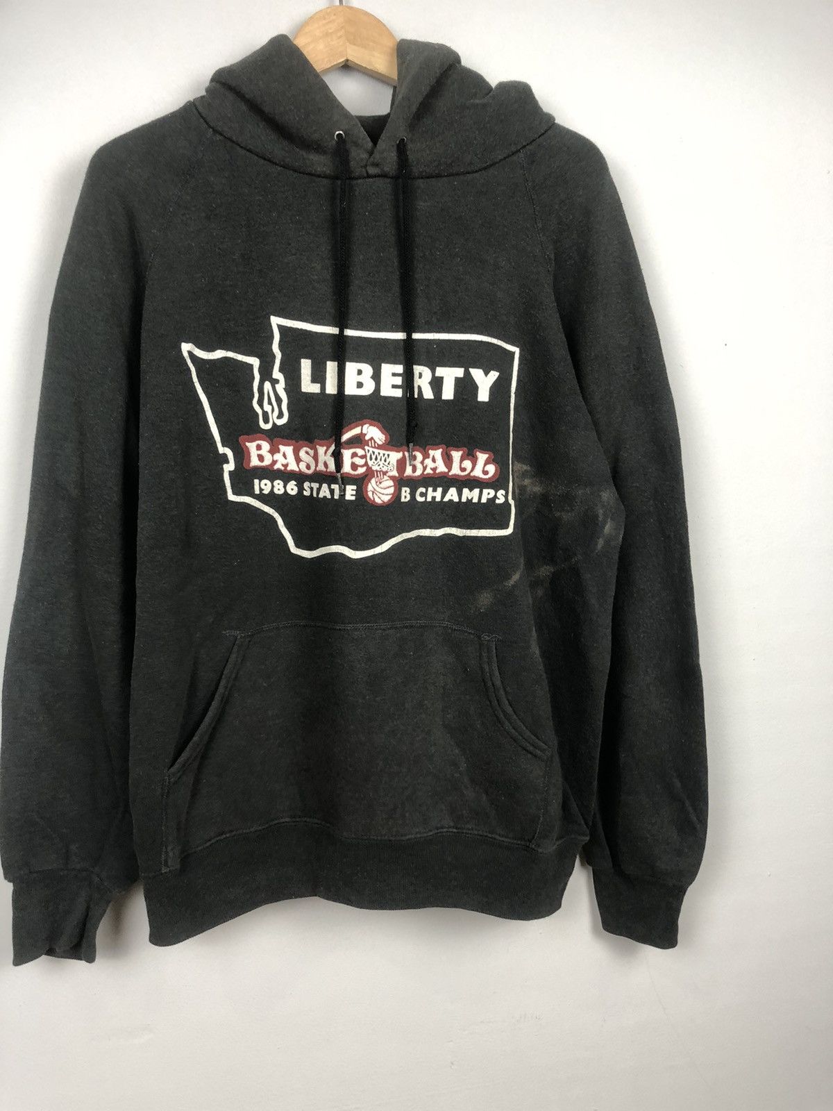 Vintage B Champ Liberty Basketball Hoodies