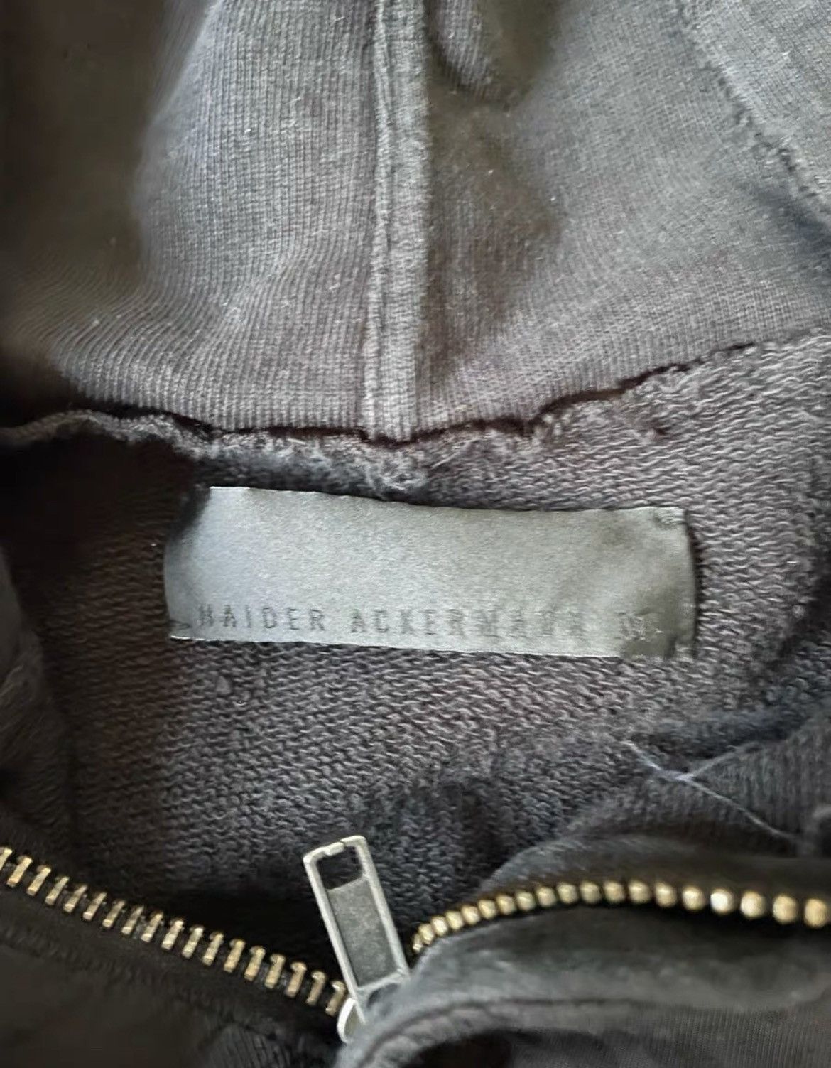 Haider Ackermann Haider Ackermann Vintage Black Hoodie Size M Size US M / EU 48-50 / 2 - 3 Thumbnail
