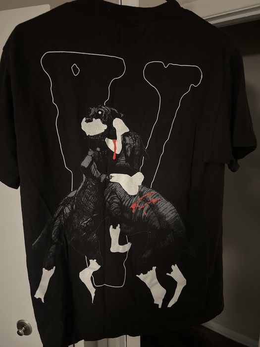 Vlone VLONE x CITY MORGUE DOGS TEE BLACK Grailed