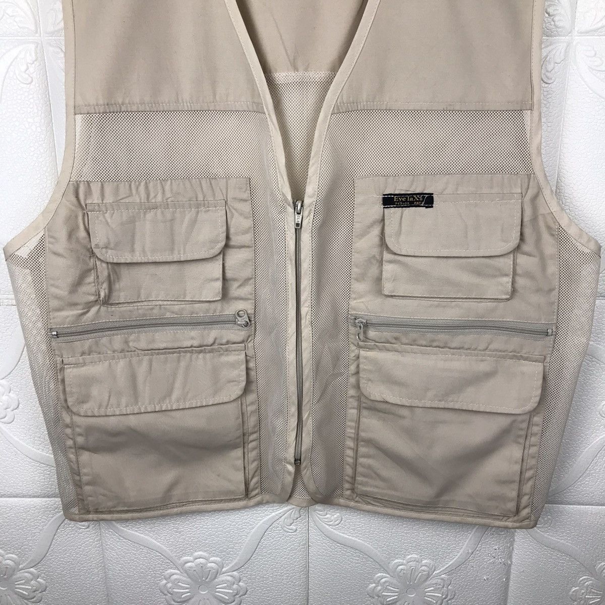 Designer × Japanese Brand × Vintage Vintage Japanese Eyelax Net Fishing Vest Jacket Size US M / EU 48-50 / 2 - 3 Thumbnail