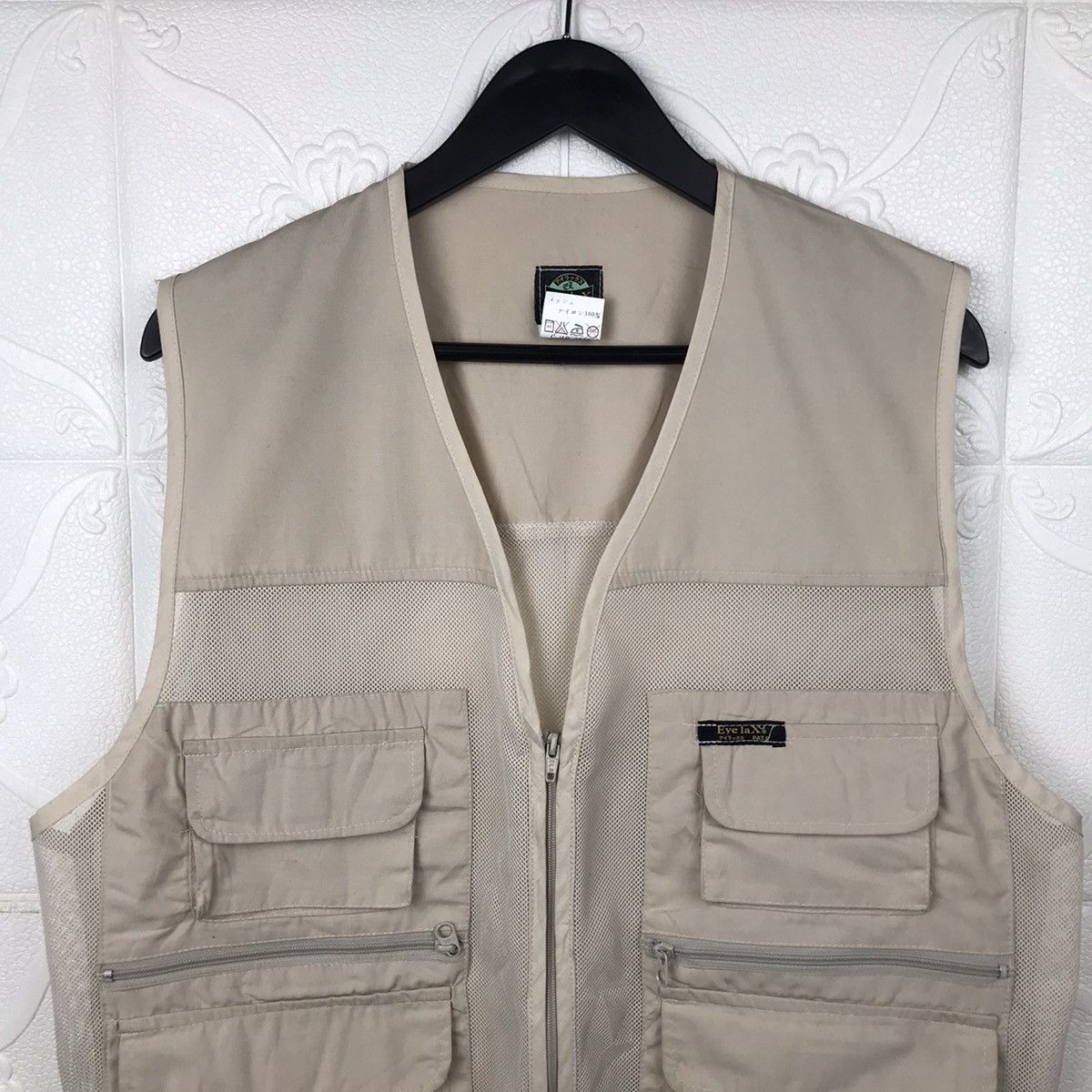 Designer × Japanese Brand × Vintage Vintage Japanese Eyelax Net Fishing Vest Jacket Size US M / EU 48-50 / 2 - 2 Thumbnail