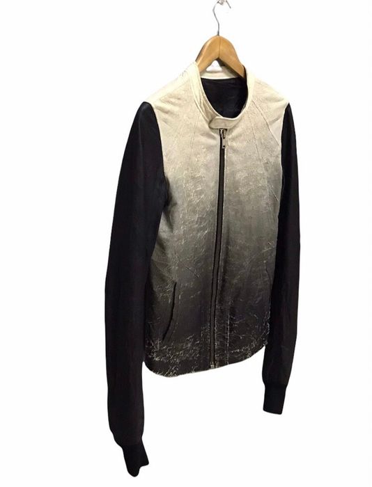 Rick Owens Rick Owens gradient lambskin leather jacket SS09 | Grailed