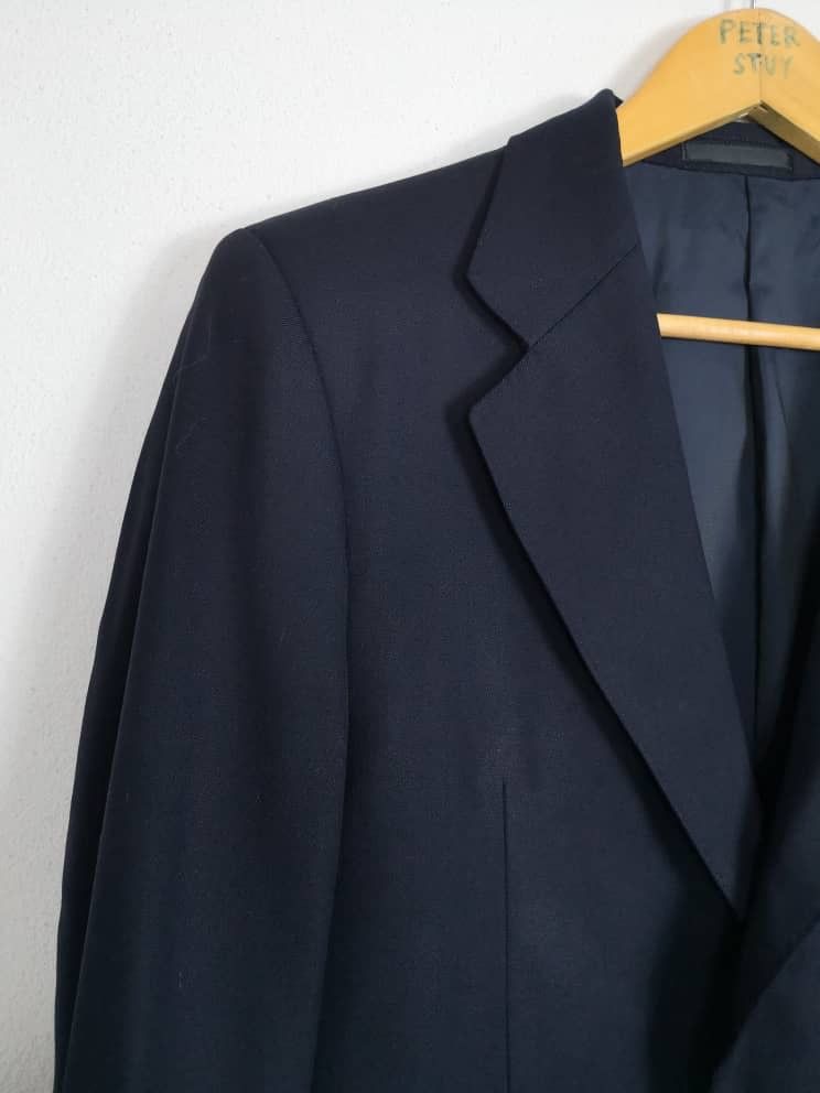 Burberry BURBERRYS THE SPECIAL BLEND TASMANIA WOOL BLAZER Size US L / EU 52-54 / 3 - 3 Thumbnail