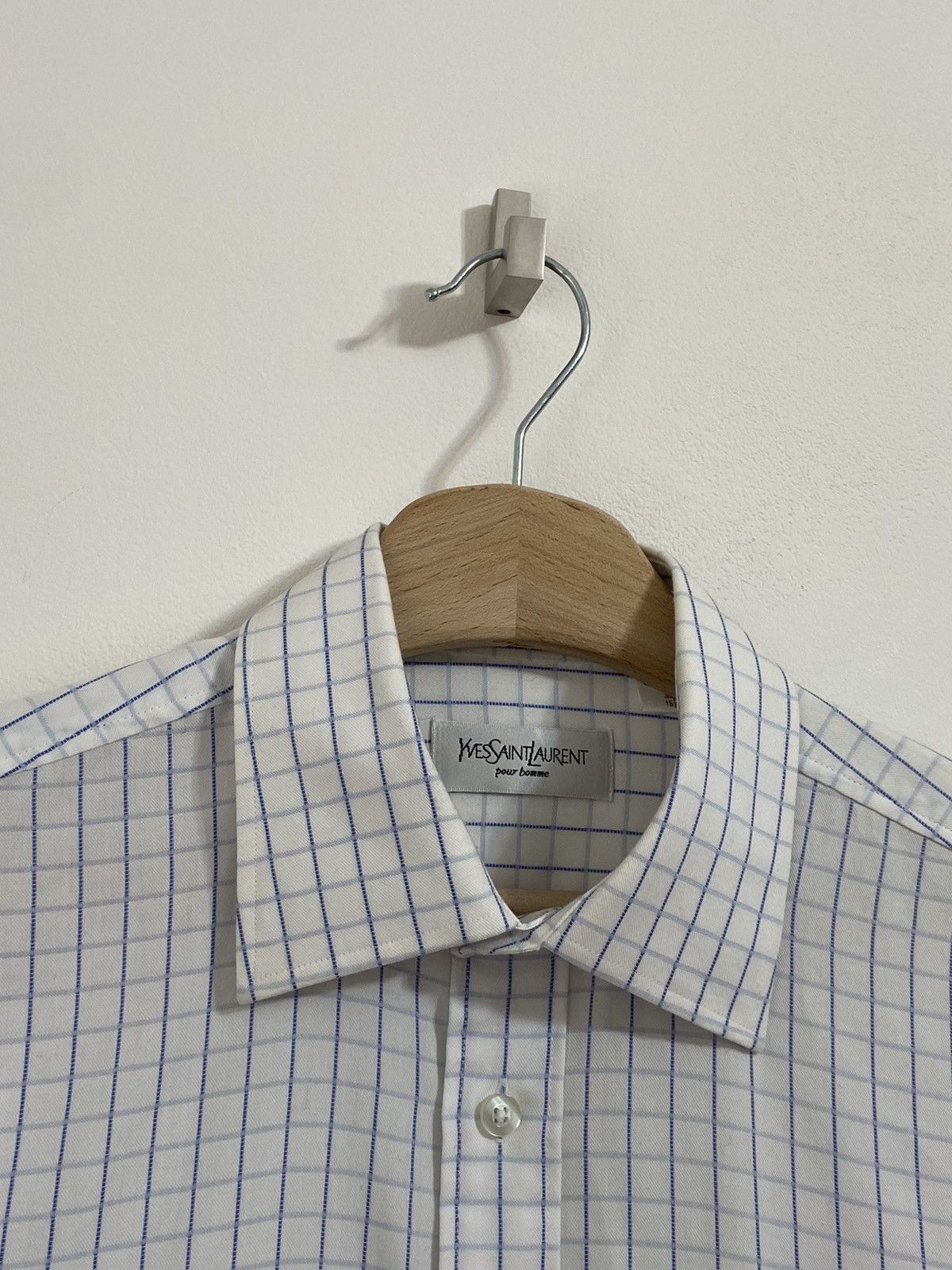 Yves Saint Laurent Yves Saint Laurent Button Up Shirt Size US L / EU 52-54 / 3 - 3 Thumbnail