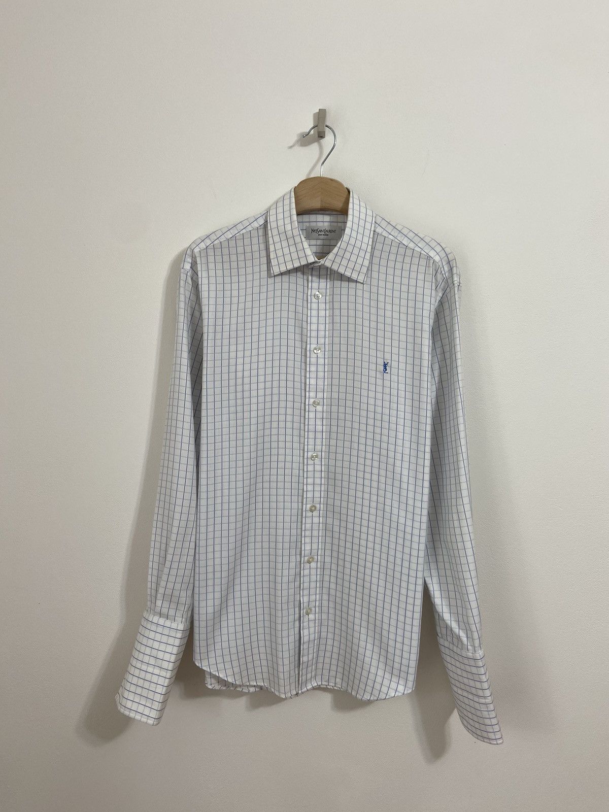 Yves Saint Laurent Yves Saint Laurent Button Up Shirt Size US L / EU 52-54 / 3 - 1 Thumbnail
