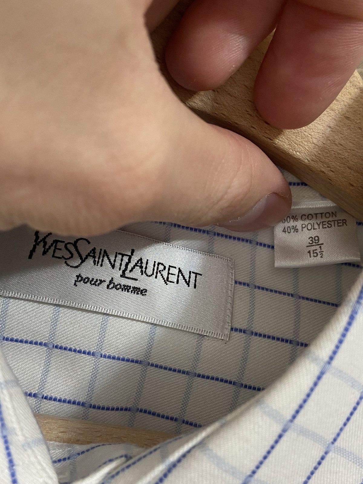 Yves Saint Laurent Yves Saint Laurent Button Up Shirt Size US L / EU 52-54 / 3 - 5 Thumbnail