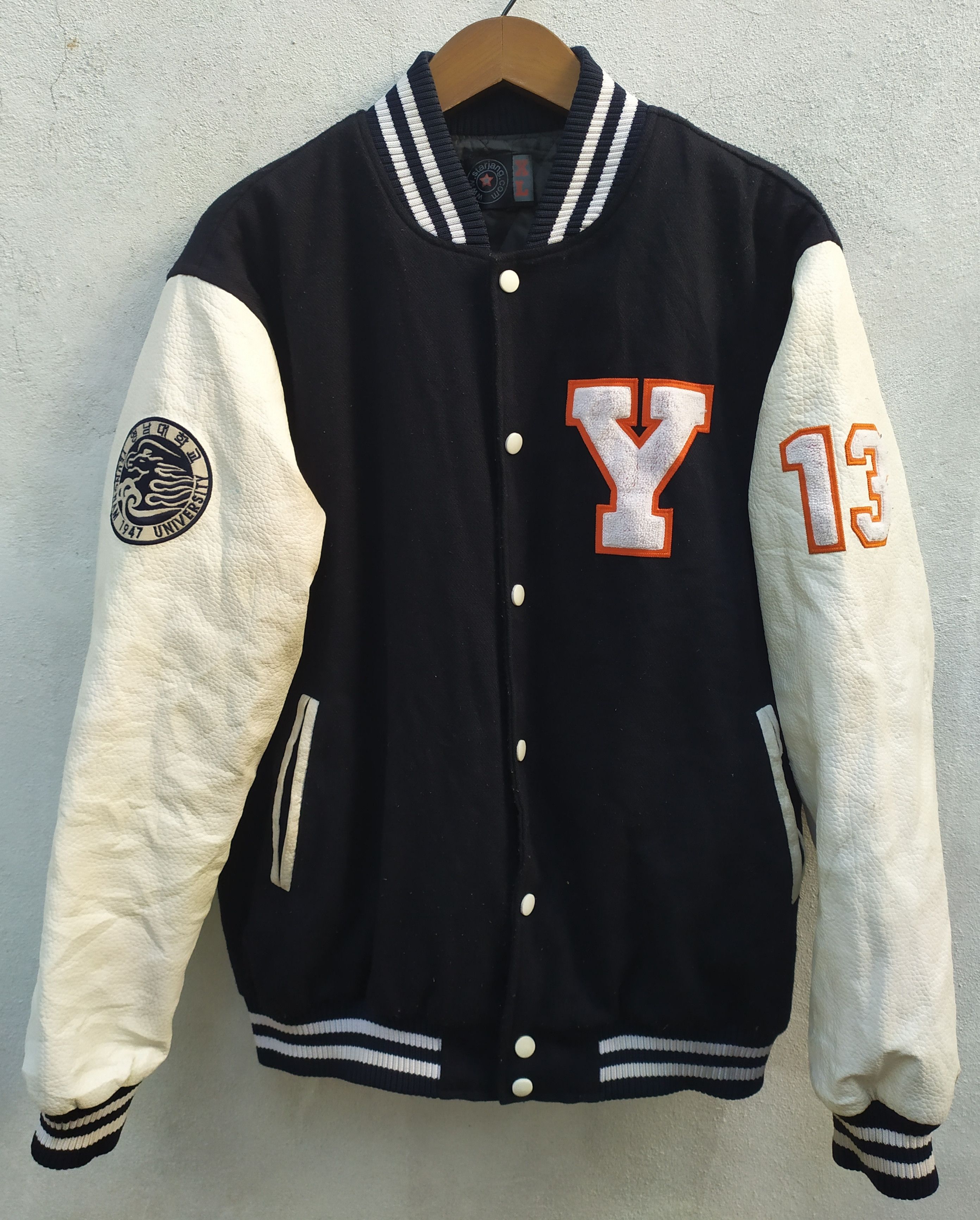 Y3 varsity jacket hotsell