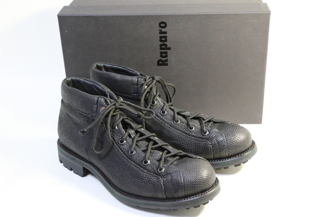 image of Raparo Worker Boots.like Visvim Or Guidi Boots in Black, Men's (Size 8)