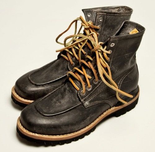 image of Visvim Ss12 Vanguard Boots-Folk.like Guidi Or Dior Boots in Brown, Men's (Size 8.5)