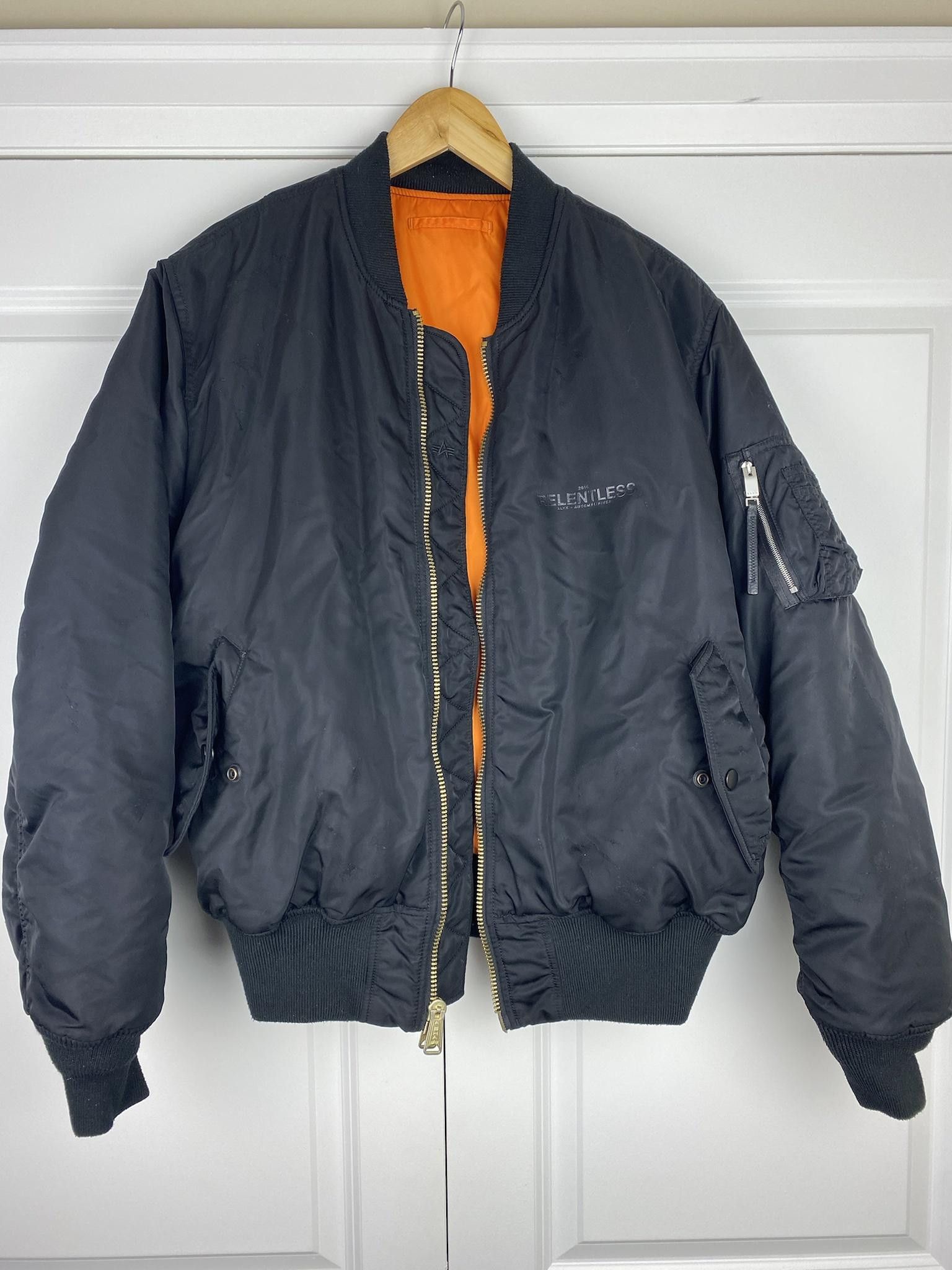 Alpha Industries MA-1 Reversible Bomber Jacket | Grailed