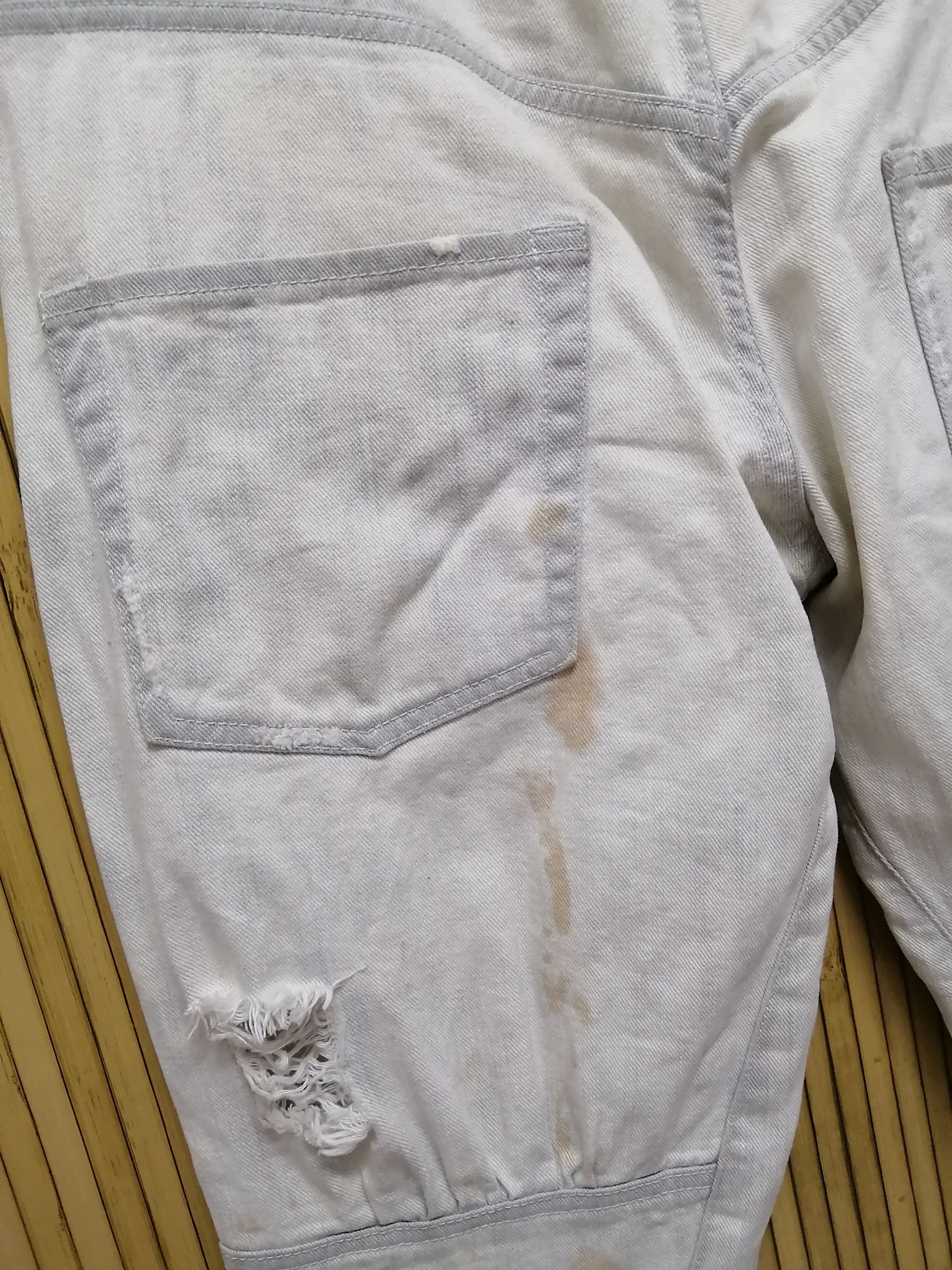 Issey Miyake SUNAOKUWAHARA by Issey Miyake Nice Design Jeans Size US 33 - 5 Thumbnail