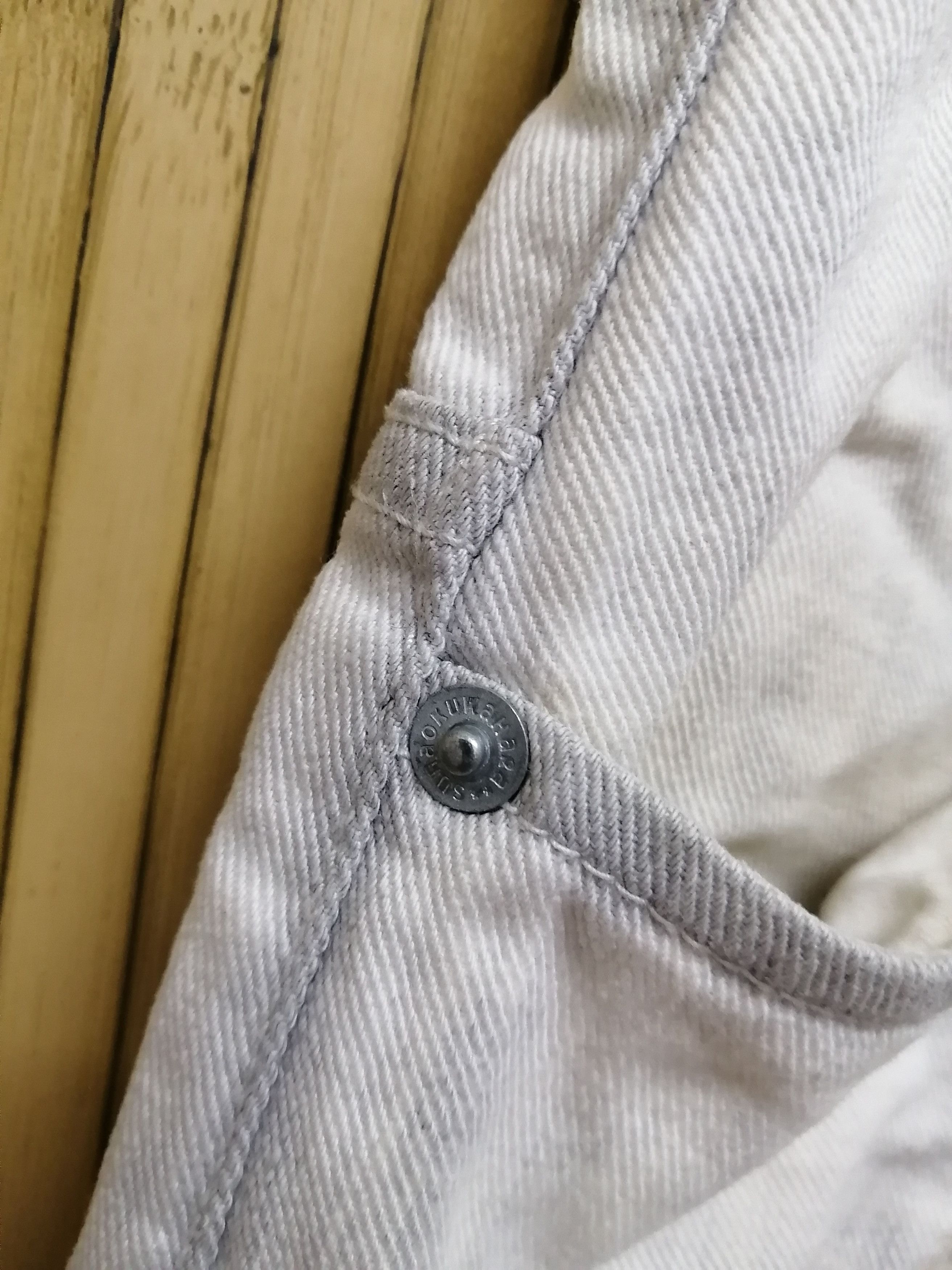 Issey Miyake SUNAOKUWAHARA by Issey Miyake Nice Design Jeans Size US 33 - 12 Thumbnail