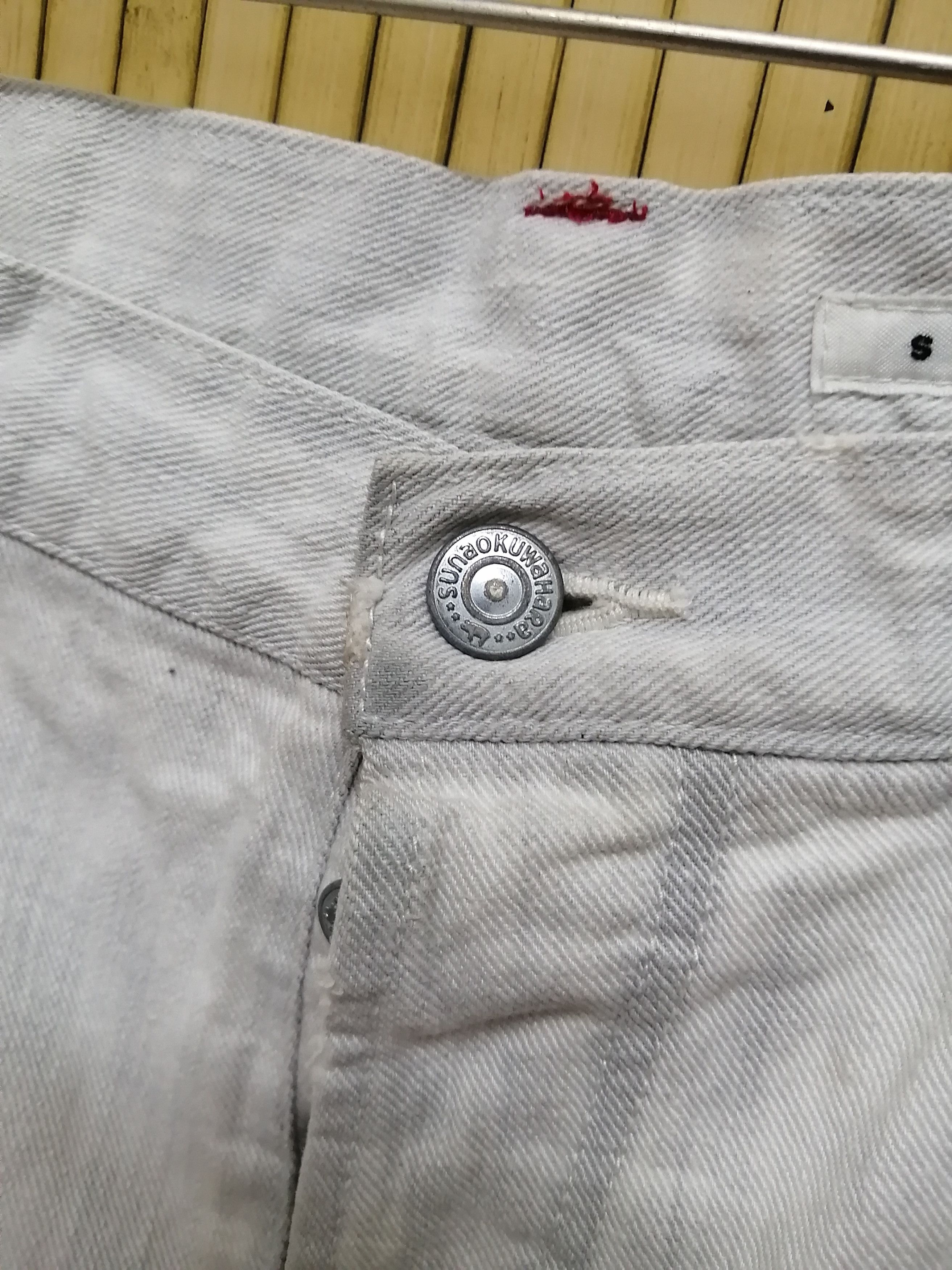 Issey Miyake SUNAOKUWAHARA by Issey Miyake Nice Design Jeans Size US 33 - 15 Thumbnail