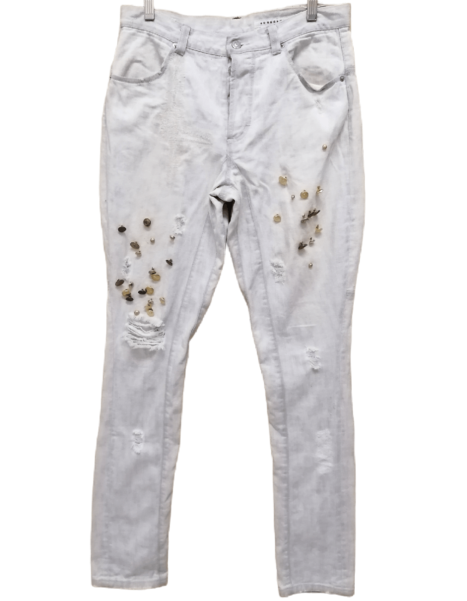 Issey Miyake SUNAOKUWAHARA by Issey Miyake Nice Design Jeans Size US 33 - 1 Thumbnail