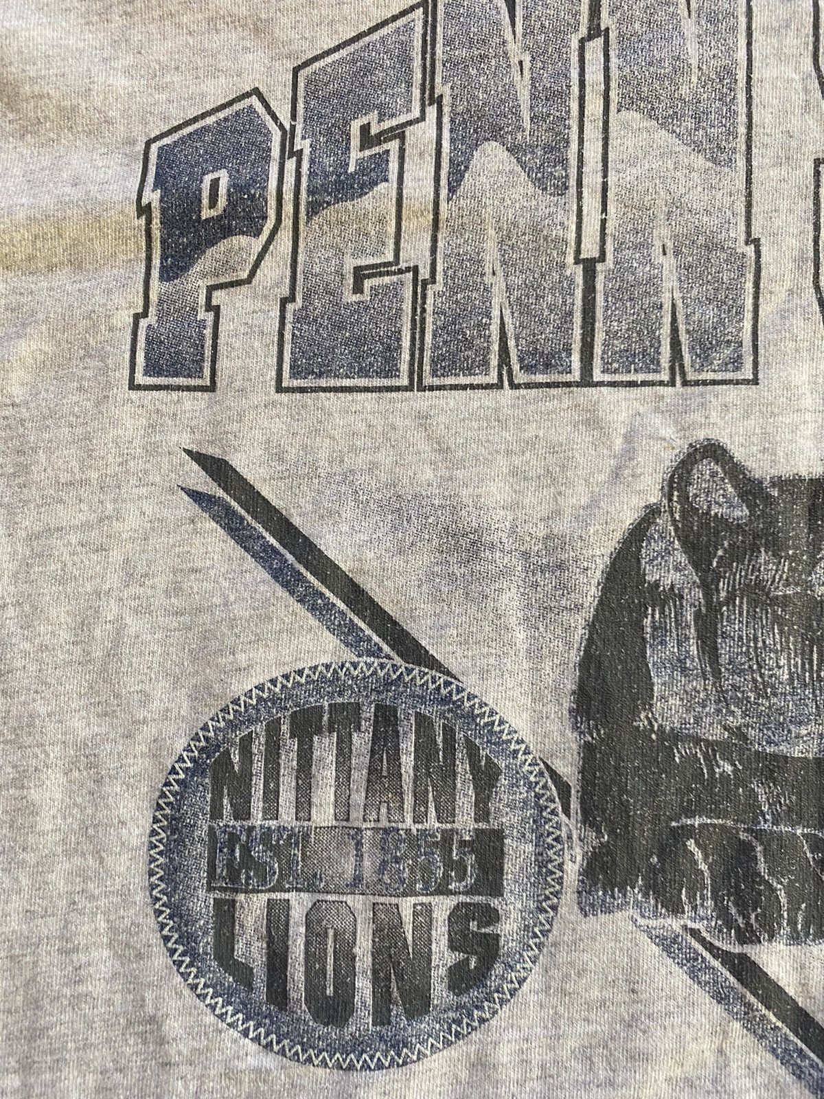 NCAA Vintage 90’s Penn State Nittany Lions Double Tee Size US L / EU 52-54 / 3 - 3 Thumbnail