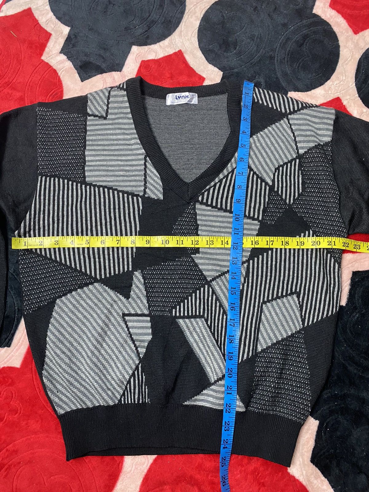 Japanese Brand Lynx Knit Wear Sweater Size US M / EU 48-50 / 2 - 9 Thumbnail