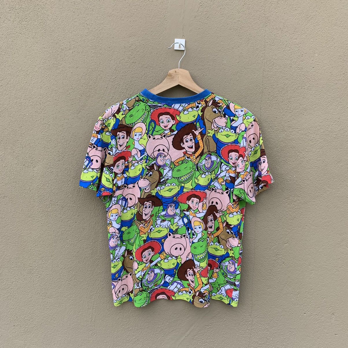 Disney Vintage Disney Toy Story FullPrint Vintage Cartoon Tshirt Size US M / EU 48-50 / 2 - 3 Thumbnail