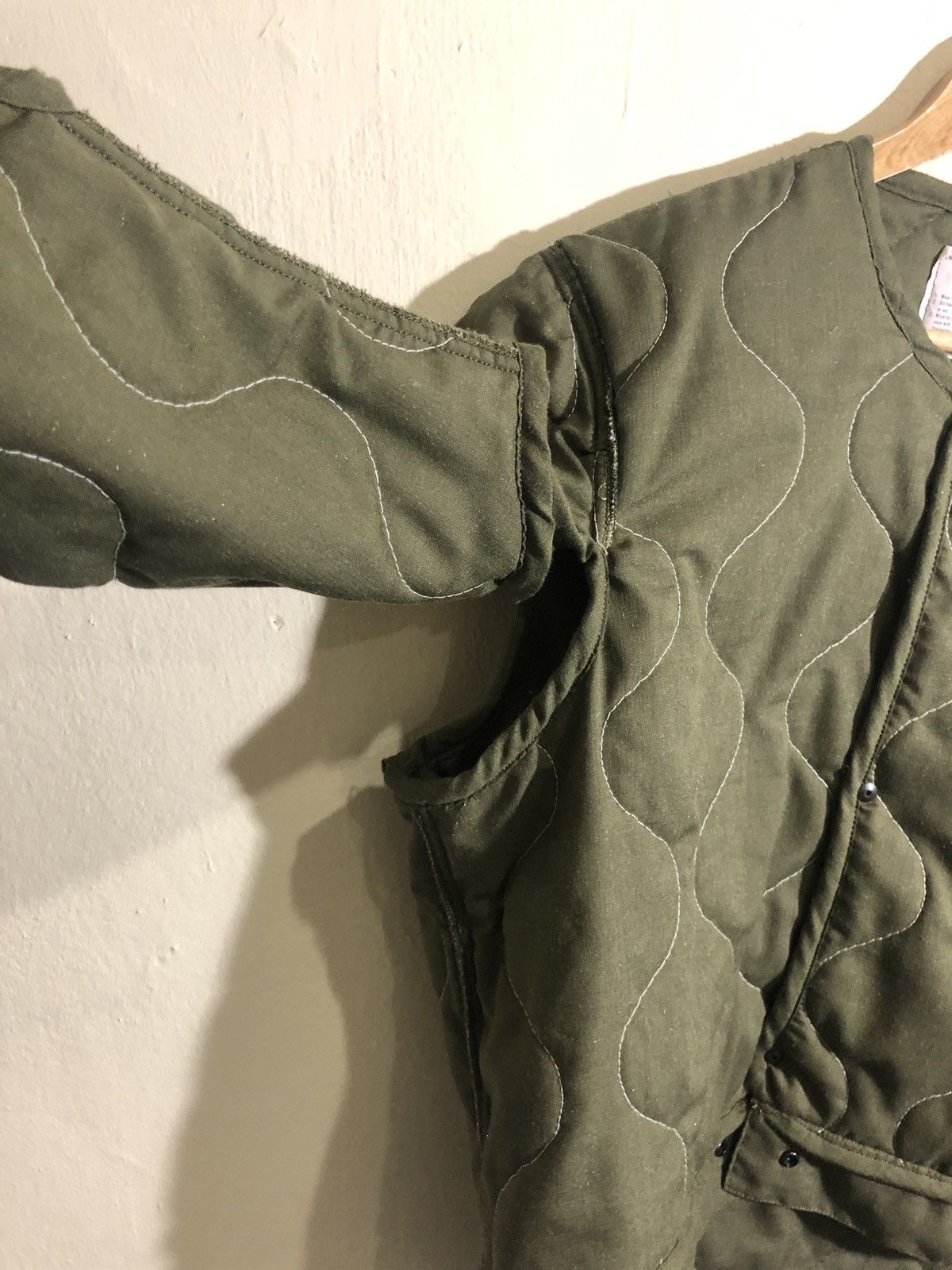 Vintage VINTAGE LINER COMBAT JACKET Size US L / EU 52-54 / 3 - 4 Thumbnail