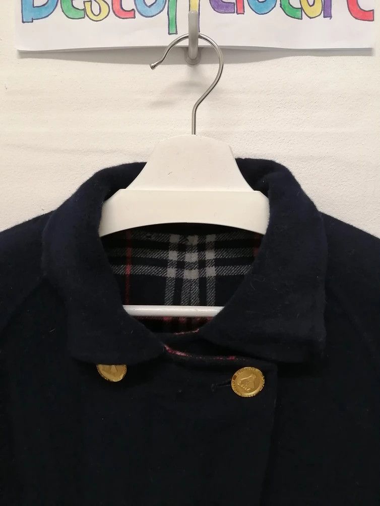 Burberry Vintage BURBERRY Nova Wool Trenchcoat Size US L / EU 52-54 / 3 - 3 Thumbnail
