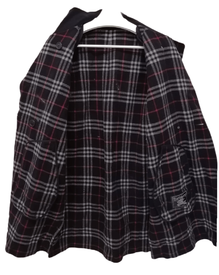 Burberry Vintage BURBERRY Nova Wool Trenchcoat Size US L / EU 52-54 / 3 - 1 Thumbnail