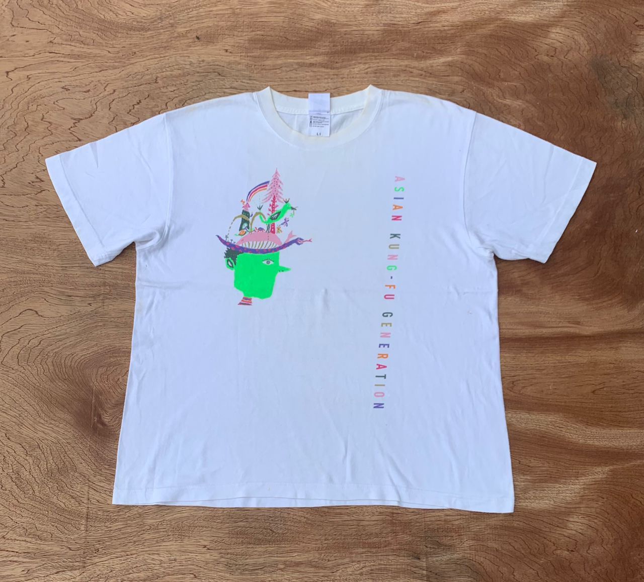 Anime × Japanese Brand Vintage Tee D 37 Asian KungFu Size US L / EU 52-54 / 3 - 1 Thumbnail