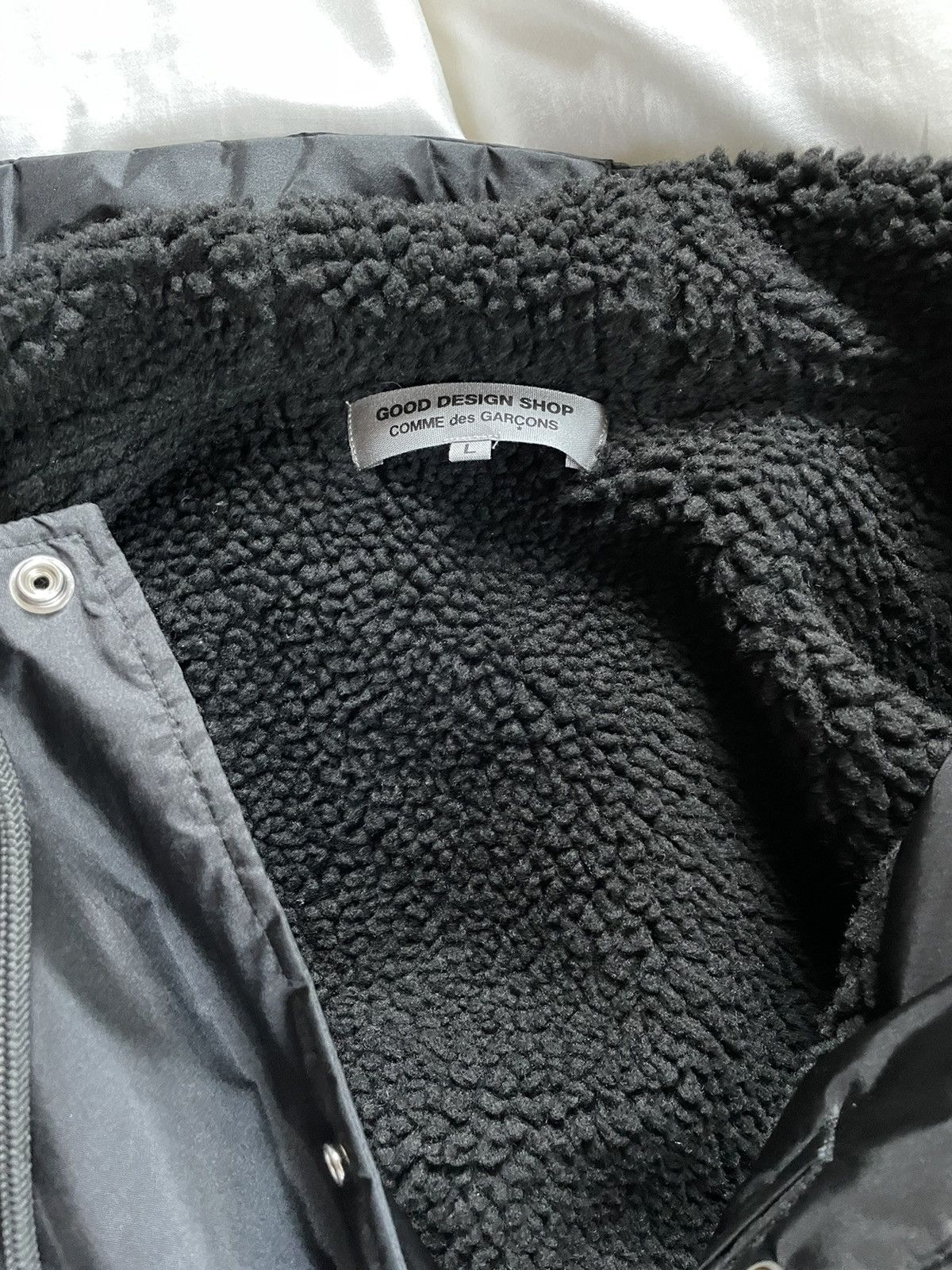 Comme des Garcons CDG logo raincoat Size US L / EU 52-54 / 3 - 3 Thumbnail