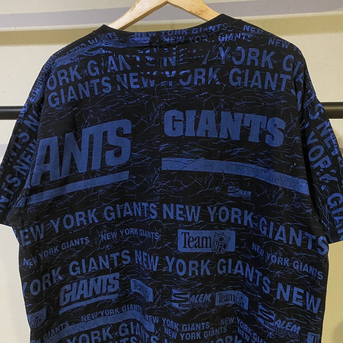 NFL × Salem Sportswear VINTAGE 1991‼️New York Giants NFL Salem Sportswear OVP Tee Size US XL / EU 56 / 4 - 5 Thumbnail
