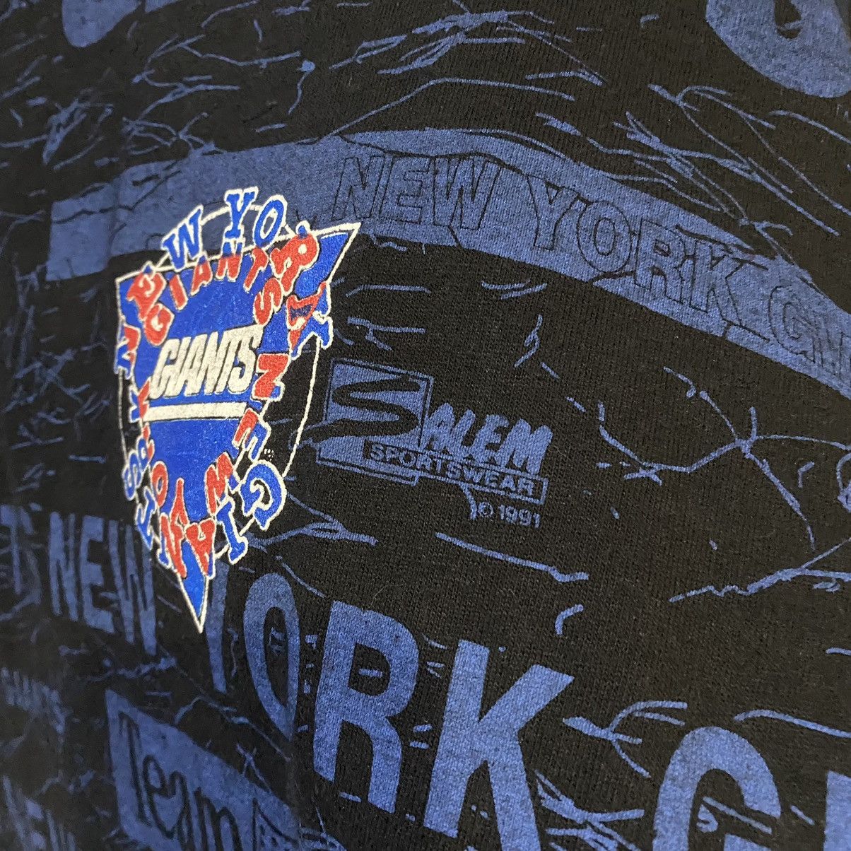 NFL × Salem Sportswear VINTAGE 1991‼️New York Giants NFL Salem Sportswear OVP Tee Size US XL / EU 56 / 4 - 8 Thumbnail