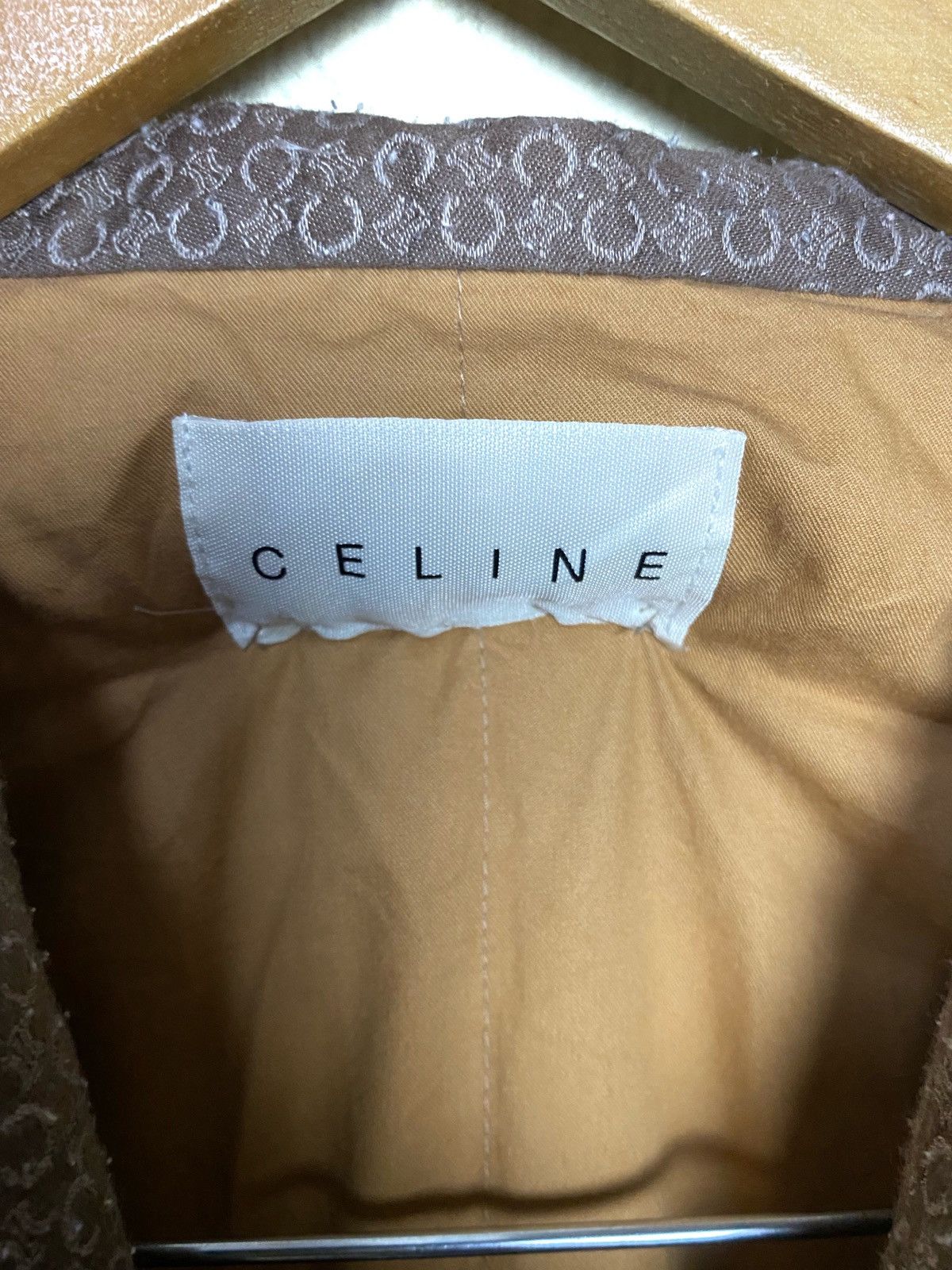 Celine Vintage Celine Monogram Down Vest Jacket Size US XL / EU 56 / 4 - 5 Thumbnail